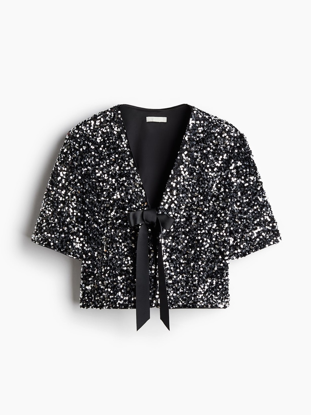 H&M SEQUINED BLOUSE